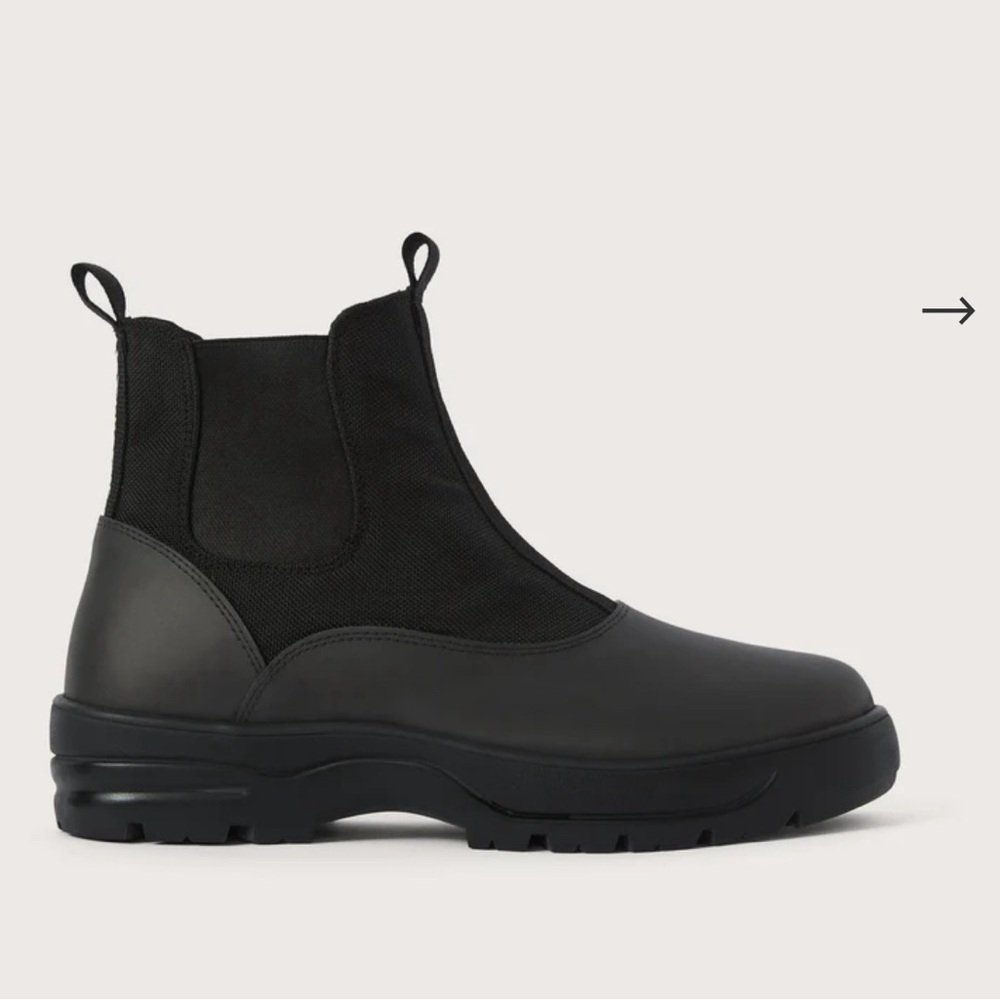 Frank & Oak Black Winter & Rain Boots - Picture 3 of 7